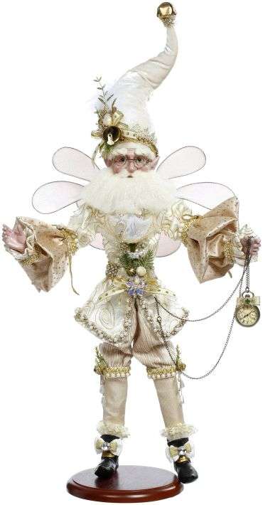 *SIGNED* Father Time Fairy on Base - 20 Inches (*Free Shipping)
