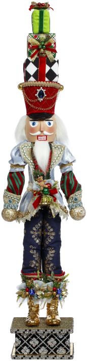 Nutcracker with Present, Small - 29.5 Inches, 51-58986 Free Shipping