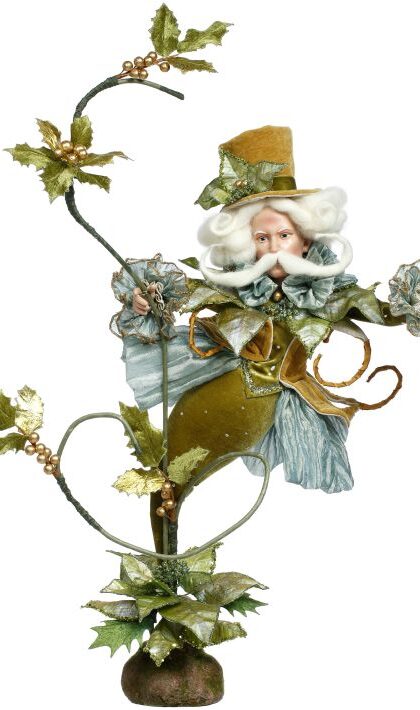 Monsieur Poinsettia - 27.5 Inches 51-59034 FREE SHIPPING