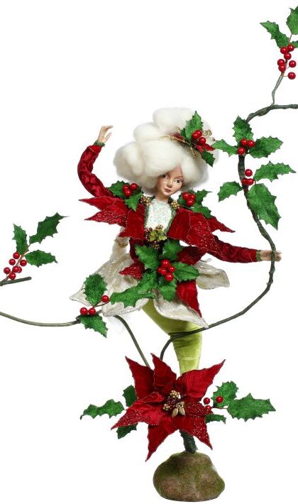 Lady of Poinsettia - 27.5 Inches, 51-59036 (*Free Shipping)