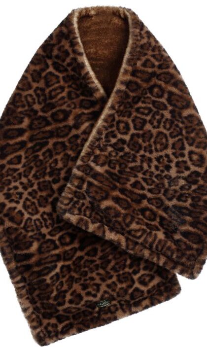 Scarf, Leopard -13 x 63 Inches