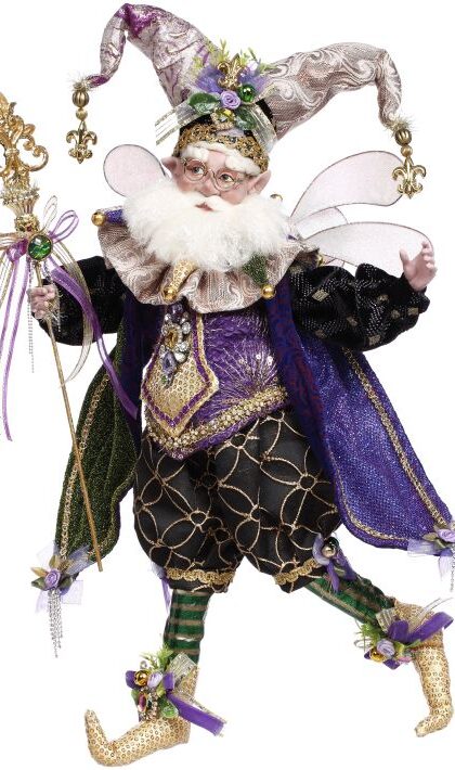 Mardi Gras Magic Fairy, Medium - 17.5 Inches, 51-63826 Free Shipping