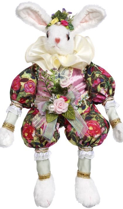 Bean Bag Pillow Body Rabbit with Vest, Small 13.5 Inches - FREE SHIPPING