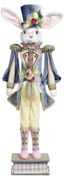 Rabbit Nutcracker Yellow, Medium - 35 Inches, 51-63914, Free Shipping