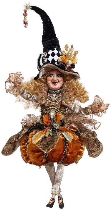 Pumpkin Pie Witch Small 2026 14"