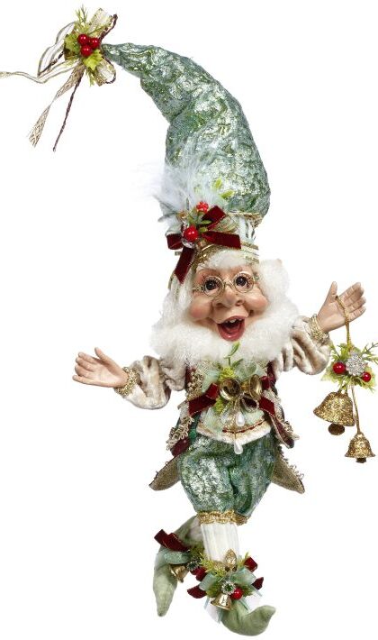 Mark Roberts 51-64052 Bell Ringer Elf Small 12 Inches Free Shipping
