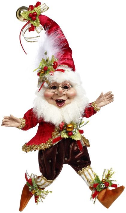 Mark Roberts 51-64080 Jolly Holly Elf Small 11.5 Inches Free Shipping