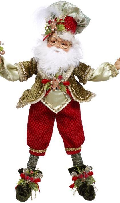 North Pole Gingerbread Elf, Medium - 19 Inches Free Shipping 51-64138