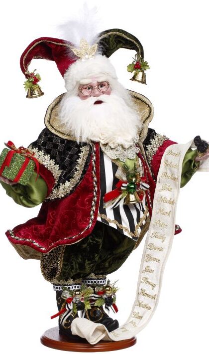 Naughty Or Nice Santa - 25 Inches, 51-64198 Free Shipping