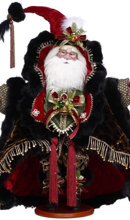 Glitz and Glam Santa - 25 Inches 51-64206 Free Shipping