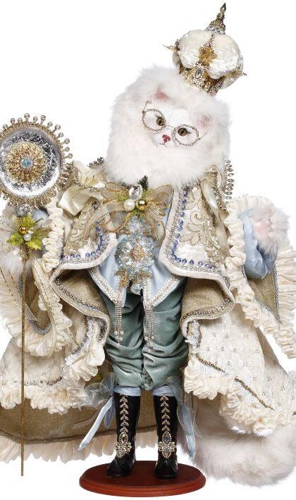 King Of Christmas Cat - 31.5 Inches 51-64232 Free Shipping