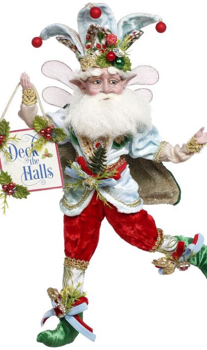 Mark Roberts 51-64306 Deck The Halls Fairy Small 11 Inches Free Shipping