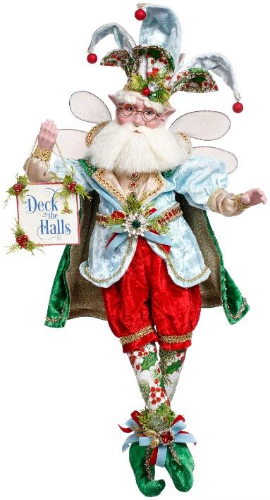 Deck The Halls Fairy, Large - 21.5 Inches 51-64310 Free Shipping