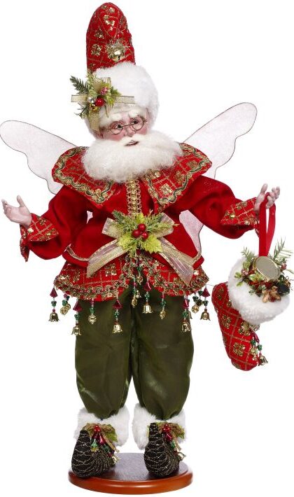 Stocking Stuffing Fairy On Base 22" 2026- Signed!