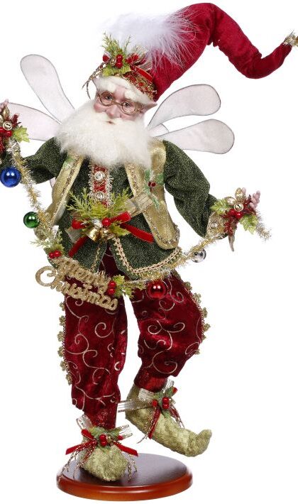 Merry Christmas Fairy On Base 20" 2026- Signed!