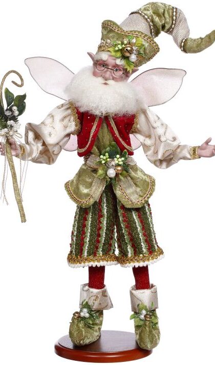 Mark Roberts 51-64448-CE Mistletoe Fairy on Base 20 Inches Free Shipping