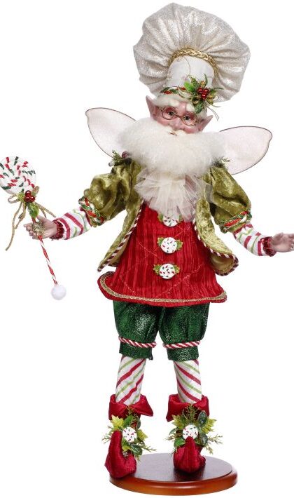Mark Roberts 51-64452-CE Peppermint Dreams Fairy on Base 21 Inches Free Shipping