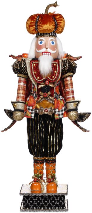 Pumpkin Nutcracker, Medium - 35.5 Inches 51-64462 Free Shipping