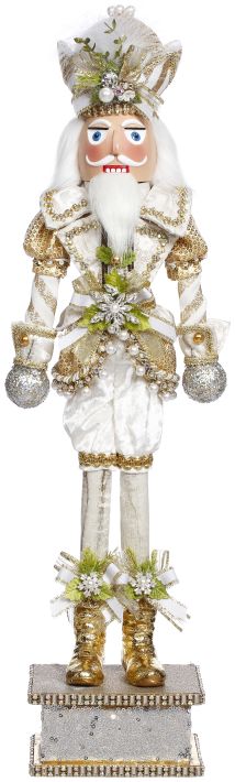 White Christmas Nutcracker Small 23.5" 2026