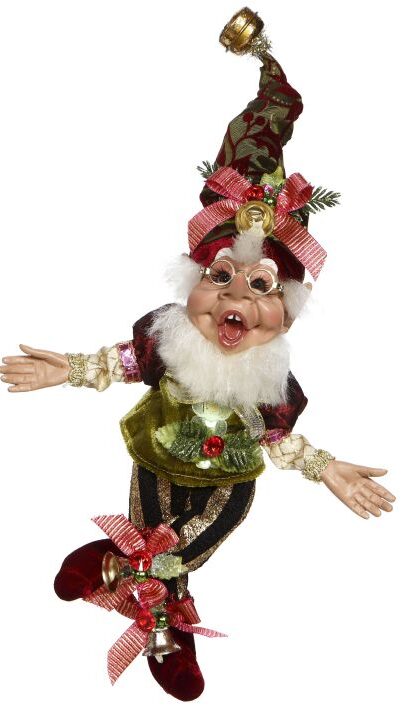 Holly Jolly Elf, Small - 10 Inches