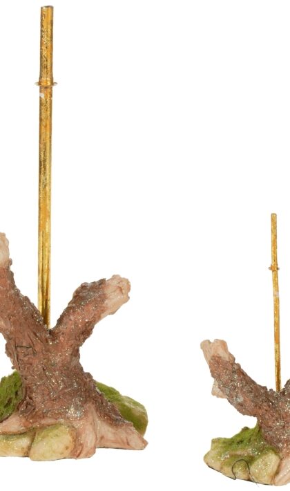 Wood & Grass Spring Stand Small 7" - FREE SHIPPING