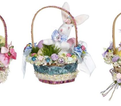 Easter Basket - 7 Inches, Assortment of 3