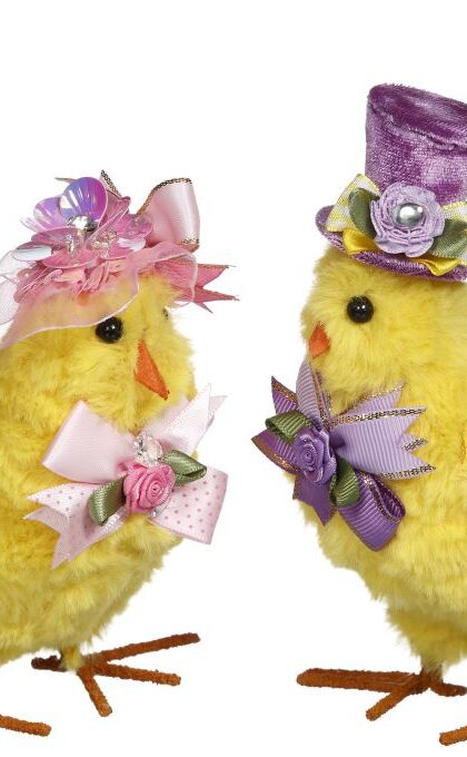 Easter Chicks - 5 to 6 Inches, Assortment of 2