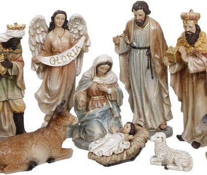 Nativity Scene, Set of 11 - 12 Inches