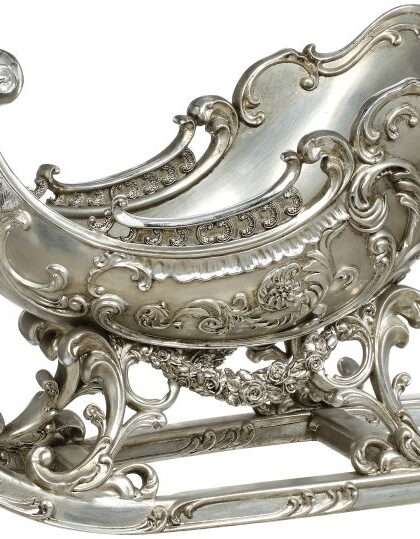 Silver Sleigh - 16 x 10.5 Inches