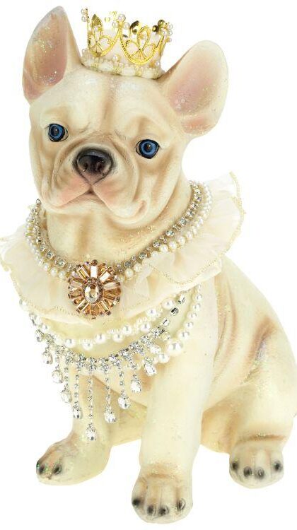 Jeweled Regal Bulldog - 14.5 Inches,  63-62509