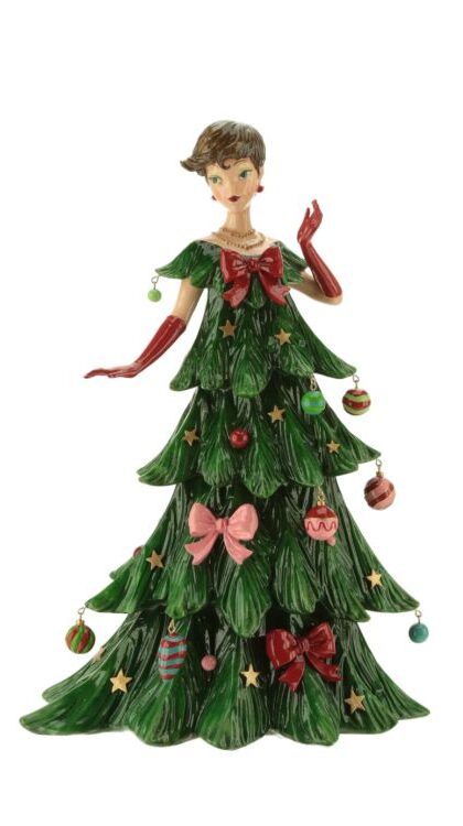Christmas Tree Fashion Lady - 16.5 Inches