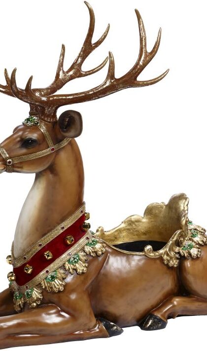 Sitting Deer - 43 x 45 Inches