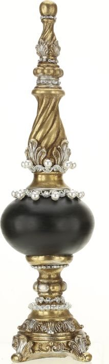 Decorative Finial, - 14-17 Inches, Set of 2