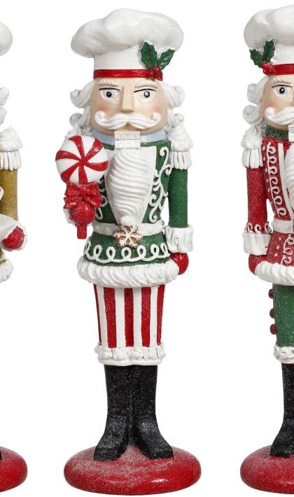 Nutcracker Baker,  - 11 Inches, Set of 3