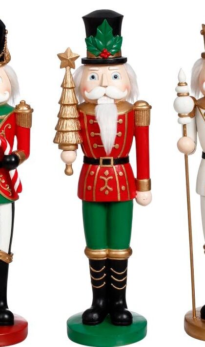 Festive Nutcracker Set 15''  Set of 3 (Free Shipping), 64-32628