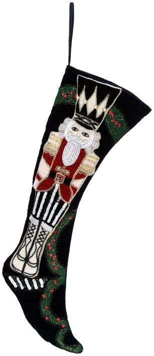 Nutcracker Stocking 25 Inches - FREE SHIPPING
