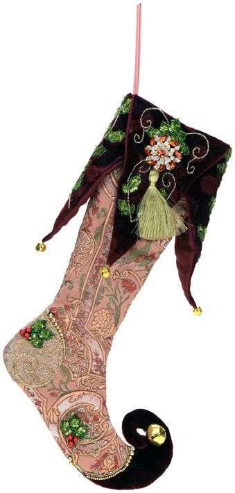 Jewel Jester Stocking - 25 Inches