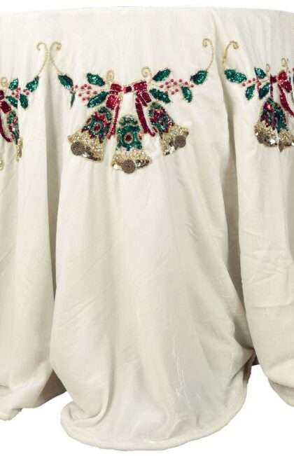Berry Bells Table Cloth - 92 Inches Diameter