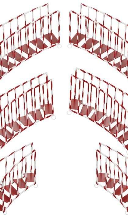 Grand Christmas Staircase, Set of 3 - 16-22 Inches (Free Shipping)