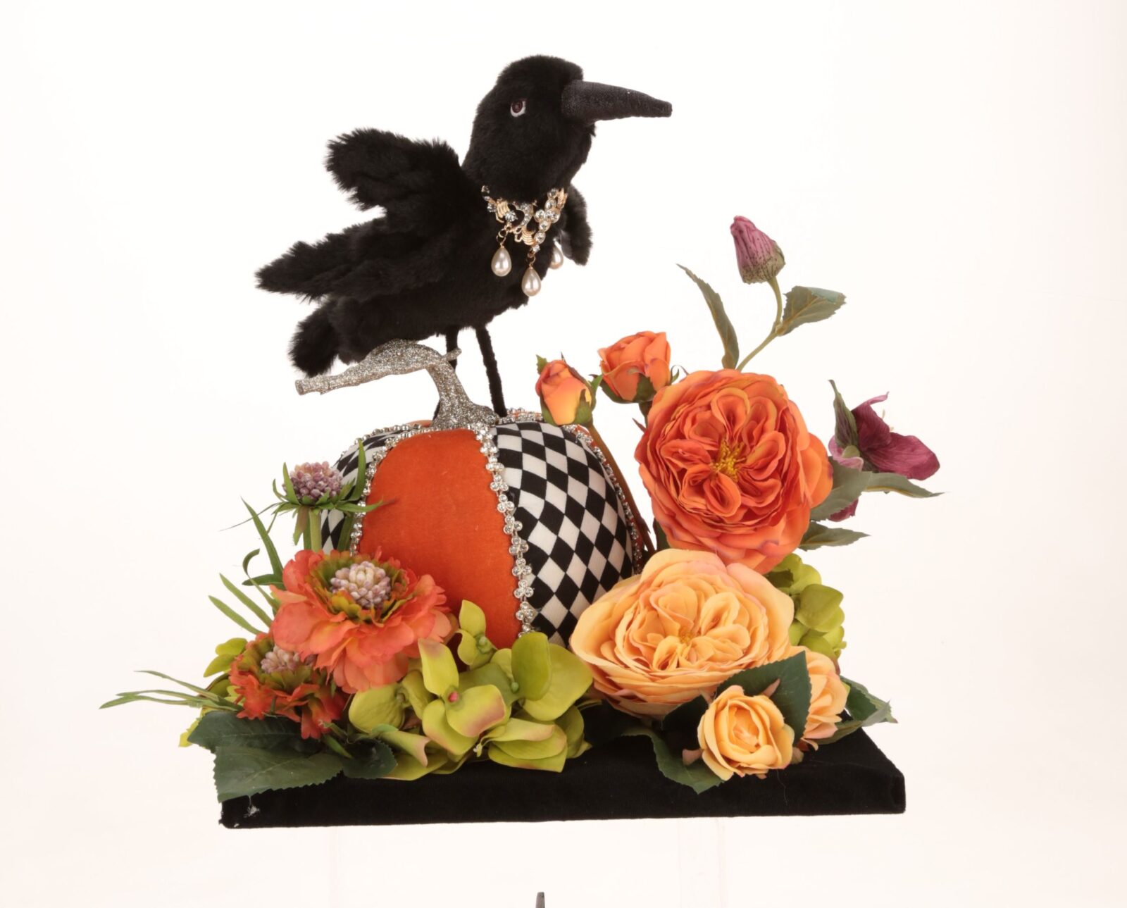 PUMPKIN CROW TABLESCAPE 16" X 14"