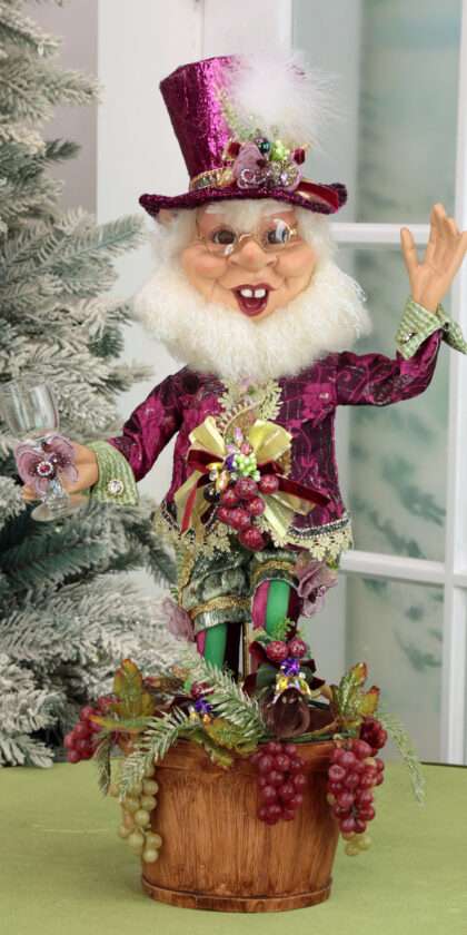 Stomping The Grapes Elf - Limited Offering - FREE SHIPPING