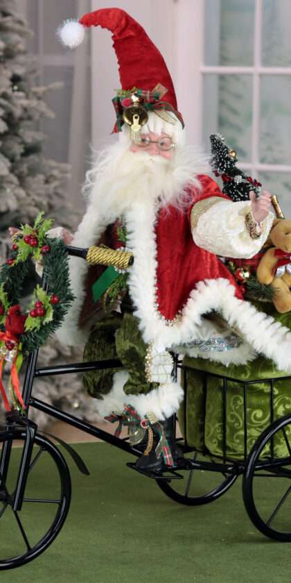 Signed by Mark, Santa on a Trike 23'',  AI-57664